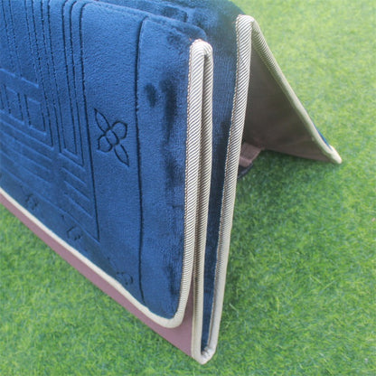 Flannel Fabric Portable Qibla Blanket Folding Worship Blanket Prayer Mat