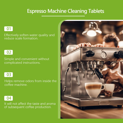 Coffee Machine Decontamination Cleaning Sheet For Coffee Machine Decontamination And Descaling Sheet Coffee Stain Cleaning And Renovation