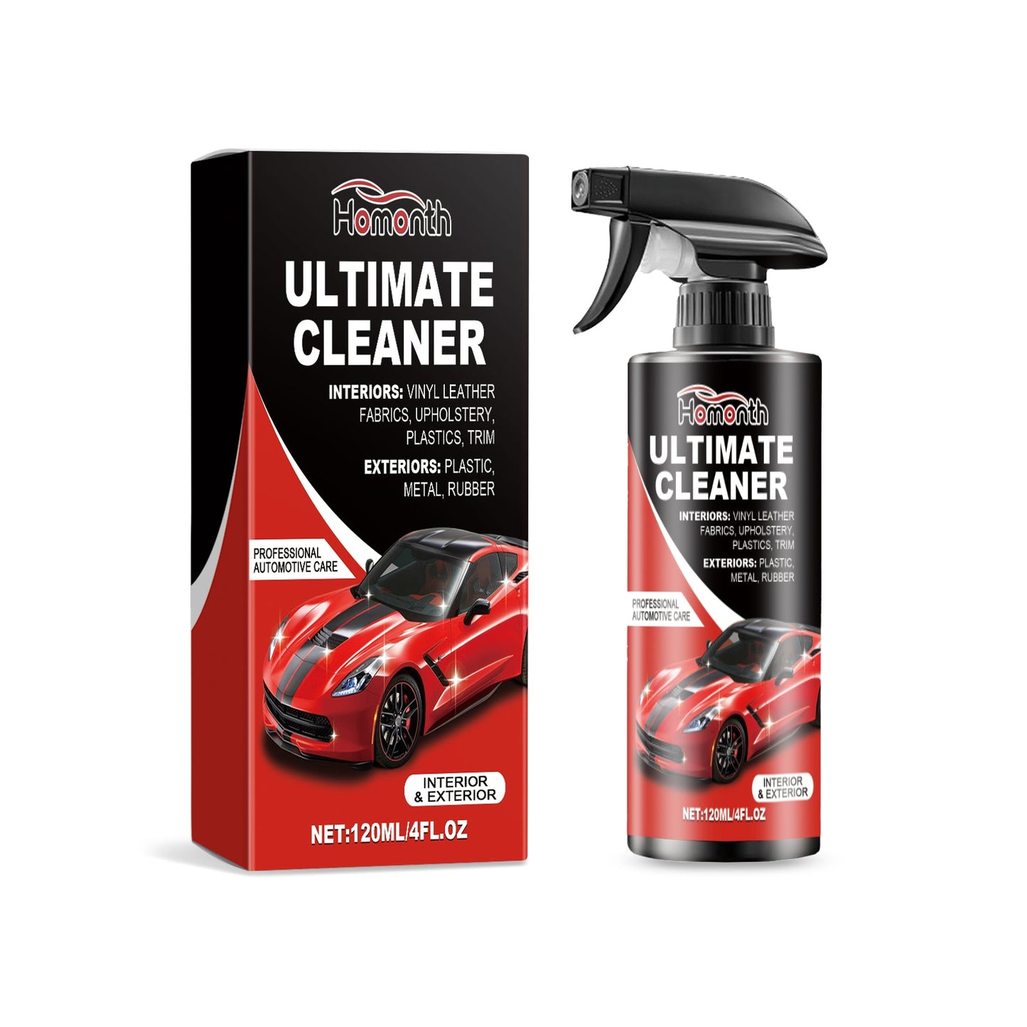 Automotive Interior Stain Remover, Automotive Leather Dashboard Seat Stains Multi-Functional Interior Cleaner