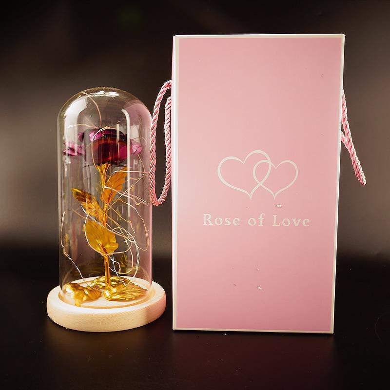 Enchanted Forever Rose LED Christmas Decor
