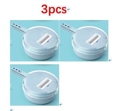 8-in-1 Mandoline Slicer with Strainer and Grater
