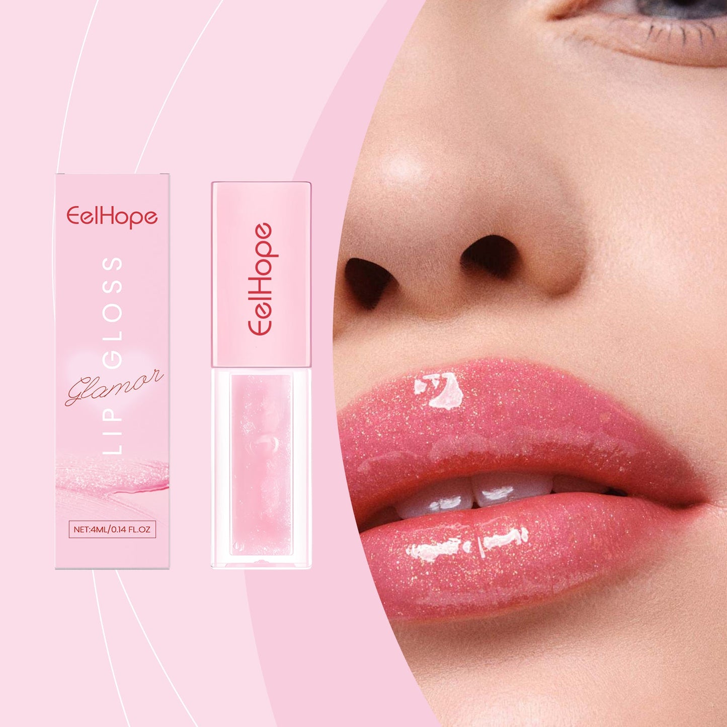 Pheromone Charm Lip Gloss, Feminine Feminine Feminine Lift Trend Makeup Bright Color Non-Fading Lipstick