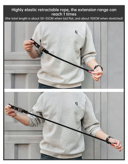 Func. tool rope, equip. tools, phone anti-loss hooks, bag & pant dec. ropes