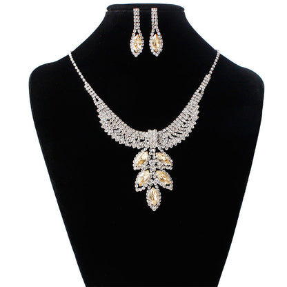 Korean Bridal Jewelry Set - 3 Pieces