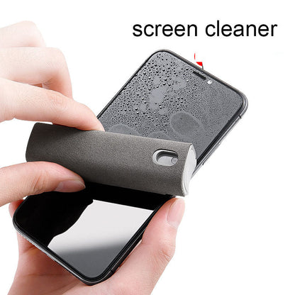 Portable screen cleaning artifact Integrated liquid crystal cleaner Wipe mobile phone tablet spray