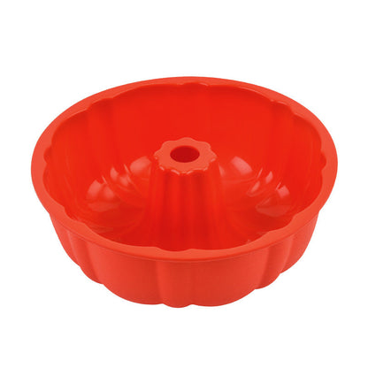10-inch Non-Stick Silicone Bundt Pan - Multipurpose Baking Mold for Cakes, Jello & Gelatin