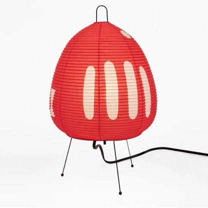 Japanese retro rice paper table lamp style wabi sabi style ins cross-border high-end atmosphere bedside table lamp