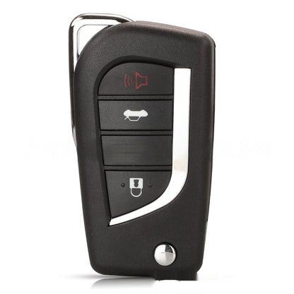 Folding Key Shell for Camry Highlander 4 Keys