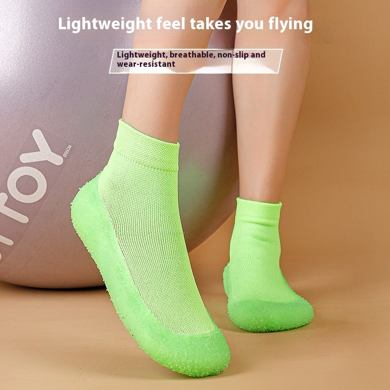 Soft Bottom Anti-skid Shock Absorption Lightweight Sock Shoes