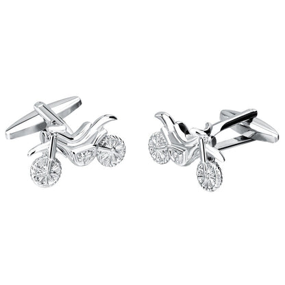 Motorcycle Style Glossy Men's Cuff Nails