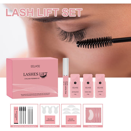 Lash Lift Set, Natural Beauty Slim Thick Curl Mild Non-Smudding Eyelash Set
