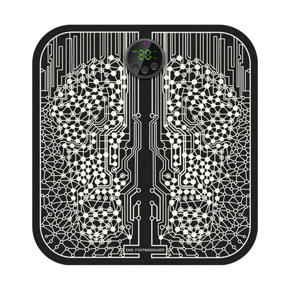 The Latest Remote Control With Patch Ems Tens Smart Shiatsu Foot Massager Muscle Stimulator Vibration Massage Pad