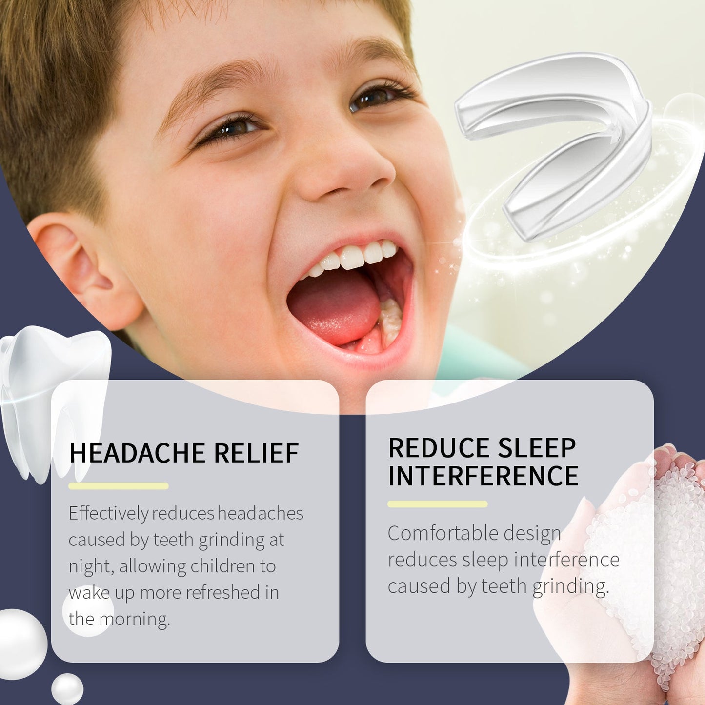 Children's Dental Guard Protects Children's Sleep At Night Dental Beauty Aesthetic Care Set