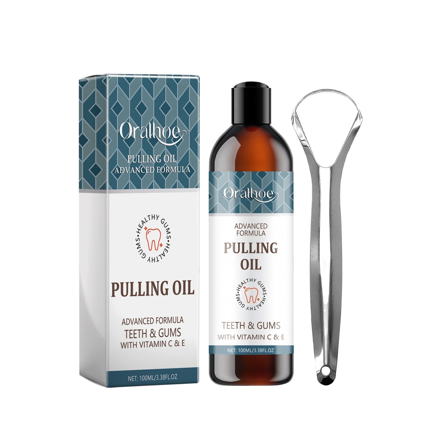 Puling Oil, Clean Mouth Odor Tartar Very Well Protect Teeth And Fresh Breath