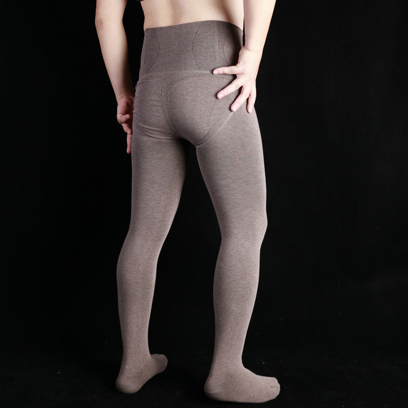 Men's Fleece-lined Thermal Pantyhose