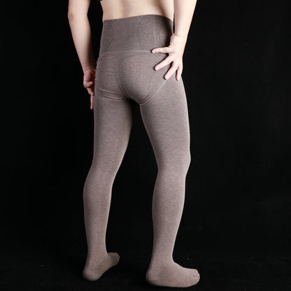 Men's Fleece-lined Thermal Pantyhose