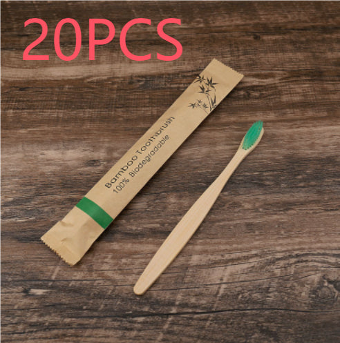 10Pcs Colorful Toothbrush Natural Bamboo Tooth Brush Set Soft Bristle Charcoal Teeth Eco Bamboo Toothbrushes Dental Oral Care