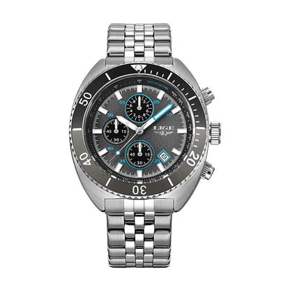 Multi-functional Student Men's Large Dial Waterproof Quartz Watch