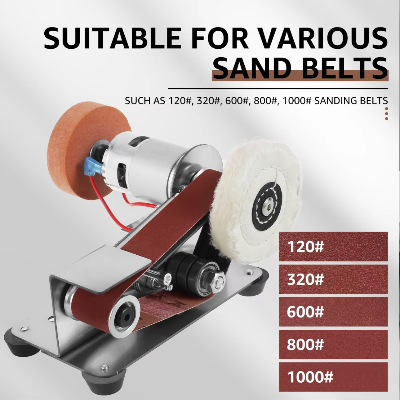 SteelEdge Mini Belt Grinder