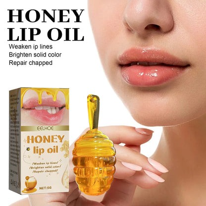 Honey Lip Oil, Reduces Lip Lines Prevents Dryness And Flaking Moisturizing Lip Oil