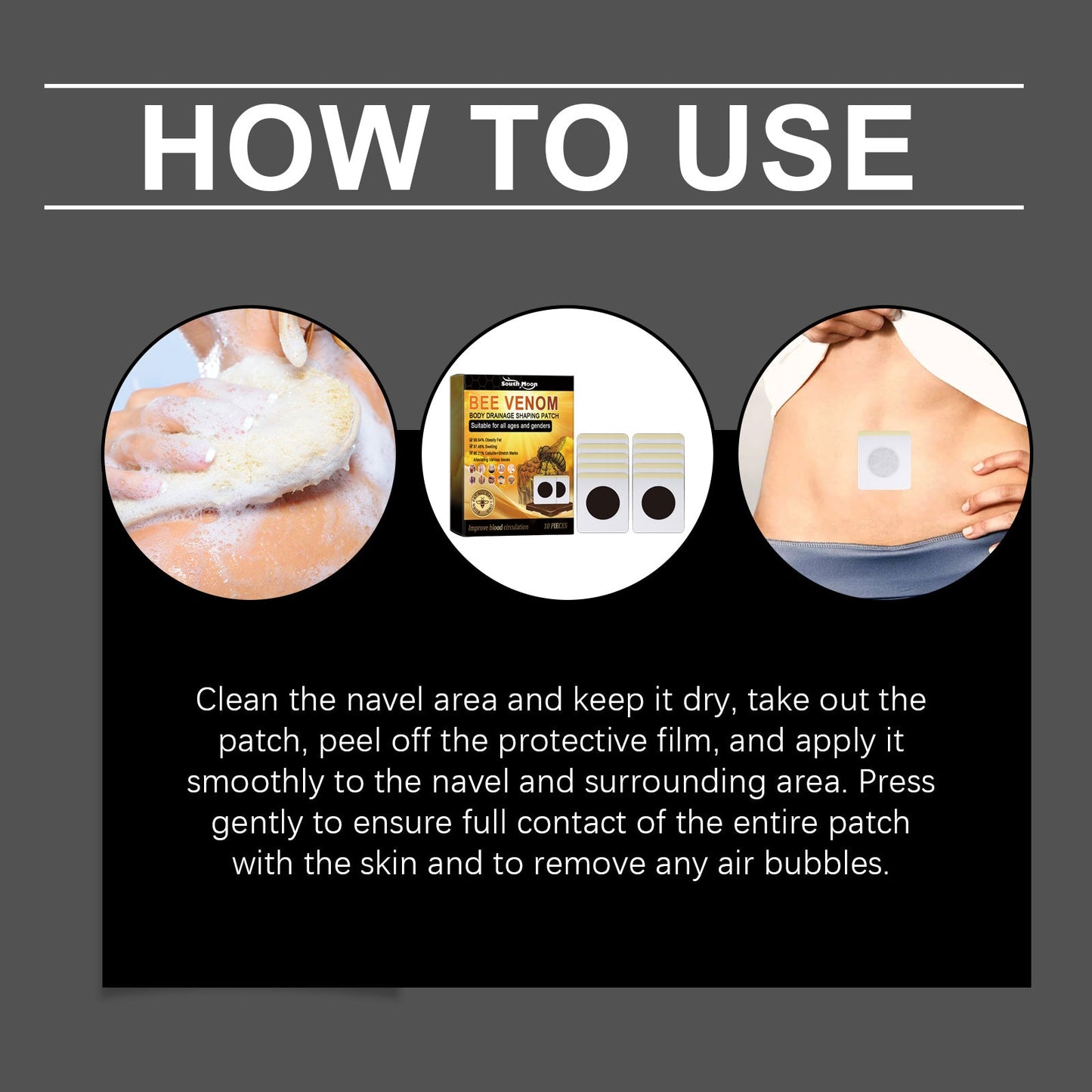 Body Care Patch, Gentle And Nourishing Daily Care Presents A Natural Good State Of Beauty And Consideration
