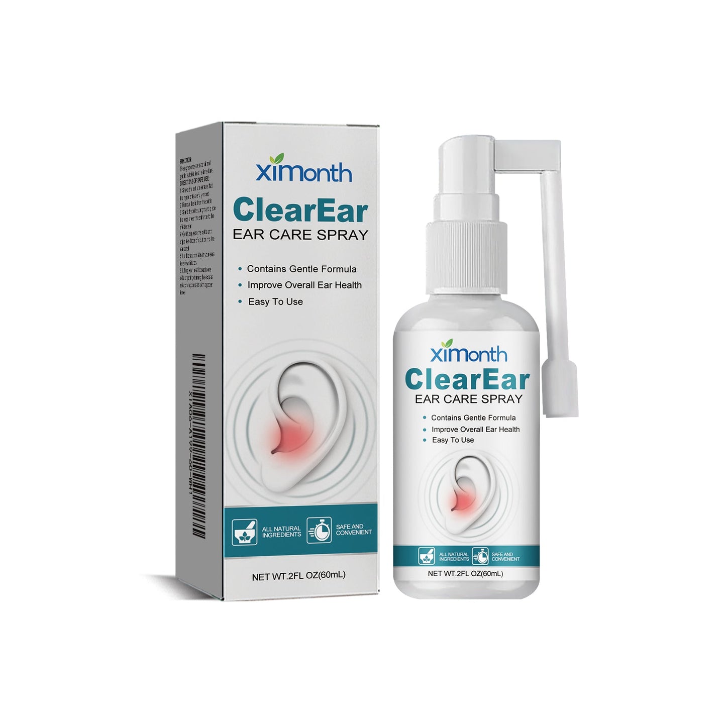 Tinnitus Care Spray For Lightheadedness, Tinnitus, Back And Ear Discomfort