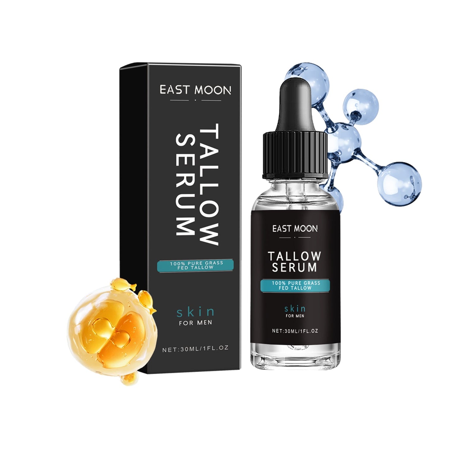 Anti-Wrinkle Serum For Men, Anti-Wrinkle Firming Skin Young Elastic Moisturizing Translucent Essence