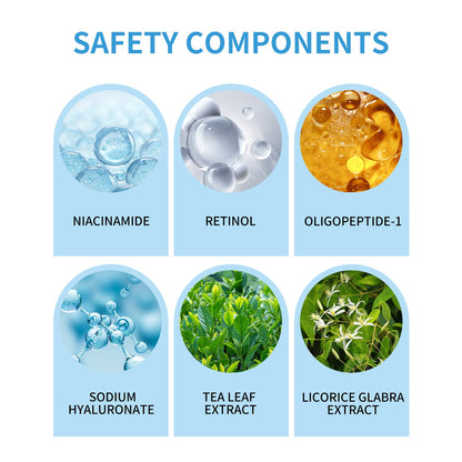 Anti-Aging Firming Mask Reduces Fine Lines, Hydrates And Tightens Skin Pores And Anti-Wrinkle Mask