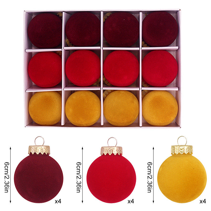6cm Christmas ball, Christmas tree ornament, holiday decoration
