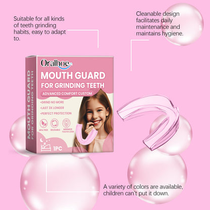 Children's Molar Mouthguard At Night Sleep Anti-Bite Molar Mouthguard Protects Children's Teeth
