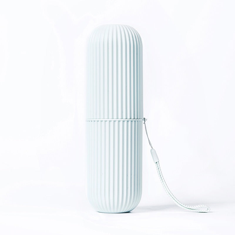 Plastic toothbrush box portable toothbrush cup brushing teeth mouthwash cup and dental cylinder