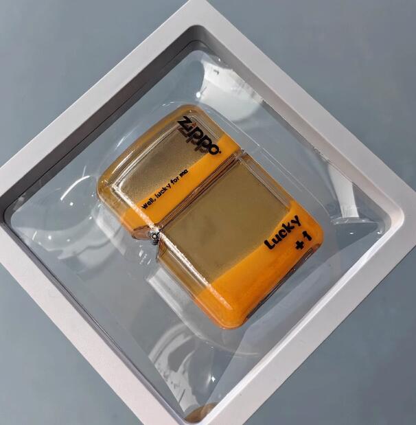 Zippo Treasure Lighter Chrome Matte Logo 205ZL