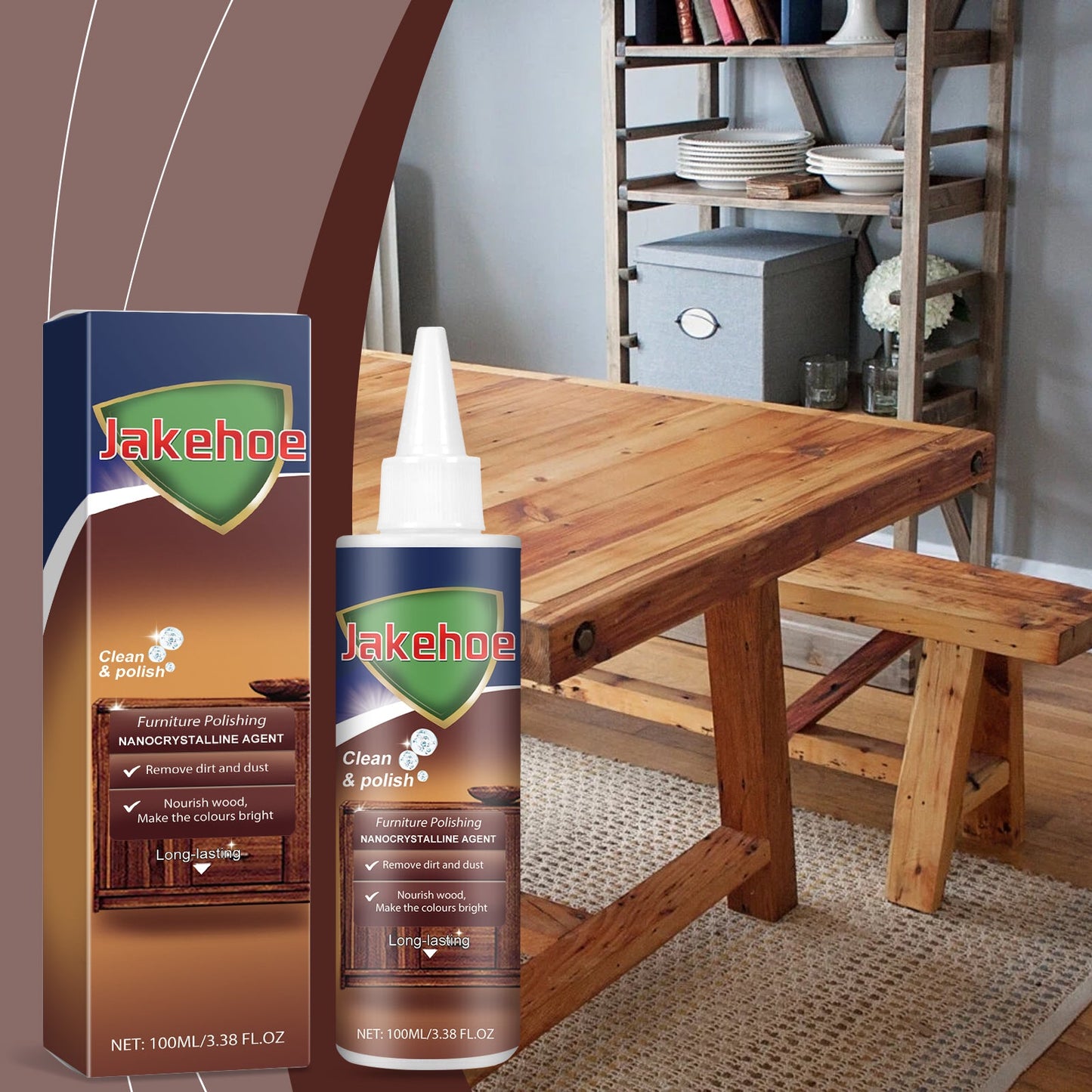 Furniture Polishing Nanocrystalline Coating Agent Cleaning And Polishing Agent Gentle Care And Maintenance Polish