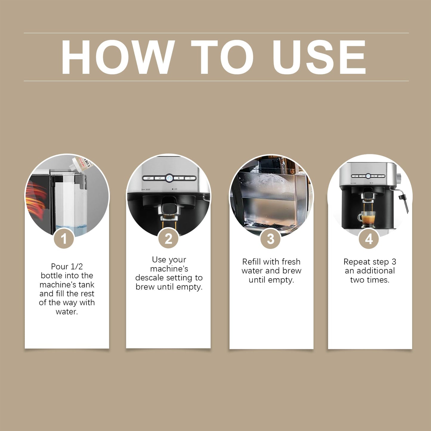 Coffee Machine Cleaner, Coffee Machine Descaling Clean Renovation Maintenance To Keep The Equipment Clean And Hygienic