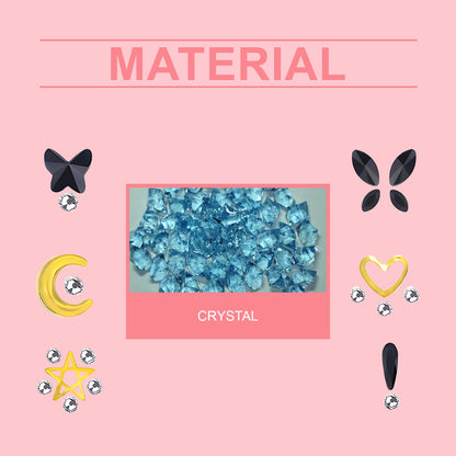Crystal Dental Drill, Personality Sparkle Stylish Dental Accessories Enhance Smile Easily Use Decorative Dental Drill