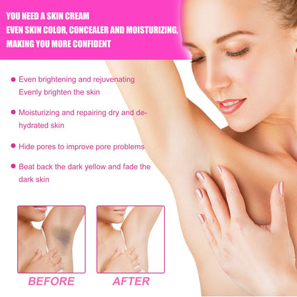 Whitening Cream, Whitening And Brightens Skin, Moisturizes And Removes Blackness Beauty Skin Cream