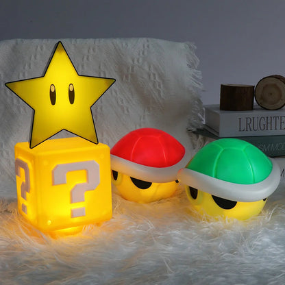 LED Question Mark Night Light Games Toy Children  Table Lamp USB Charging Kids Birthday Gift