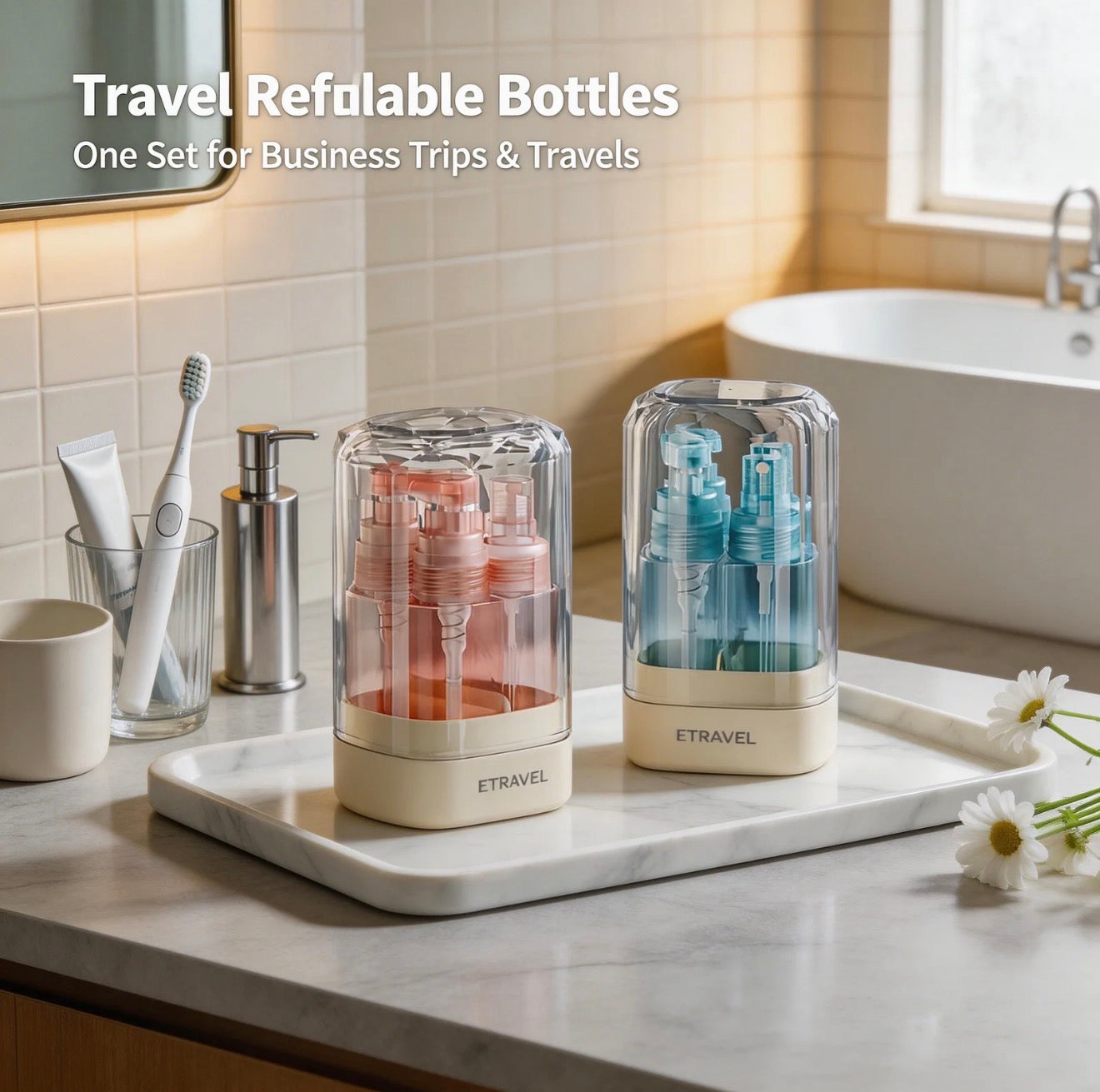 TravelMate 4-in-1 Toiletry Dispenser