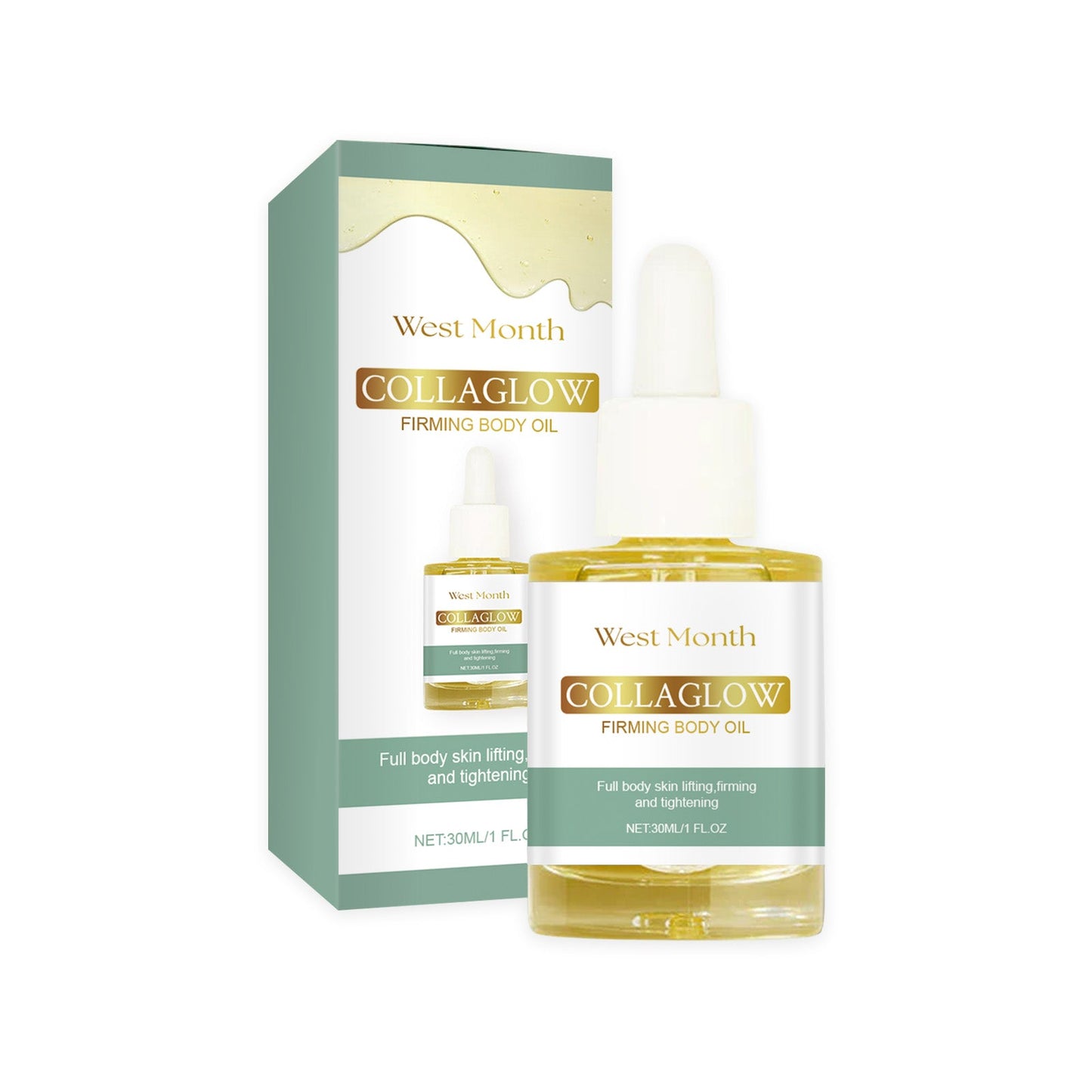 Firming Body Care Oil, Smoothing Wrinkles, Firming Skin, Moisturizing Anti-Wrinkle Body Oil