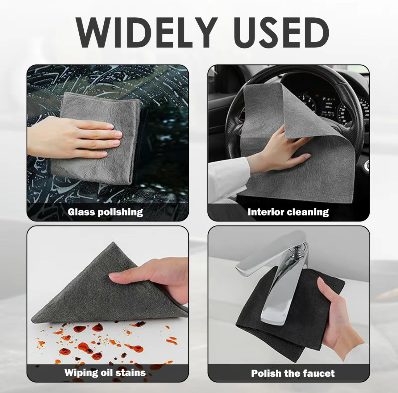 StreakWipe Magic Cloths