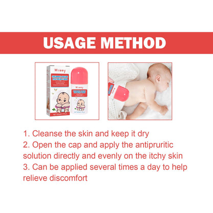 Cooling Anti-Itch Liquid For Children Mosquito Bites And Itchy Skin External Mosquito Repellent Cooling Anti-Itch Liquid