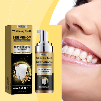 Teeth Cleaning Mousse Gently Cleans Teeth To Remove Odors, Stains And Grime Daily Beauty Mousse