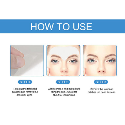 Forehead Care Patch Reduces Raised Head Lines, Firming Skin, Hydrating And Smoothing Skin Patch