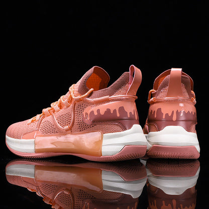 Fashion Breathable Wear-resistant Shock-absorbing Anti-skid Sports Casual Shoes
