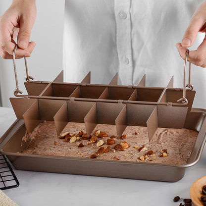 Thickened Square Brownie Pan Kitchen Bakery