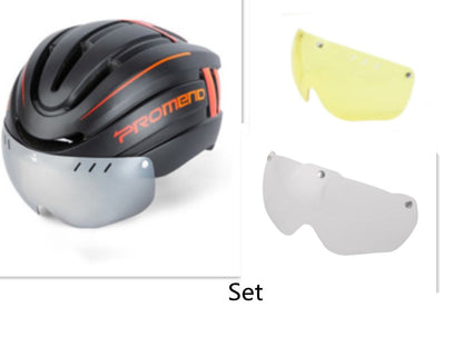 Mountain Bike Helmet with LED Light