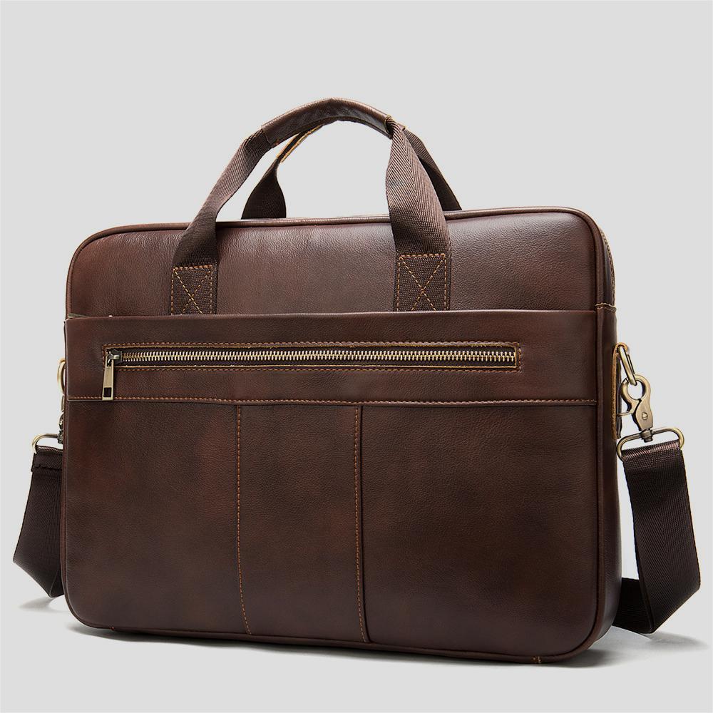 Men's Leather Business Briefcase