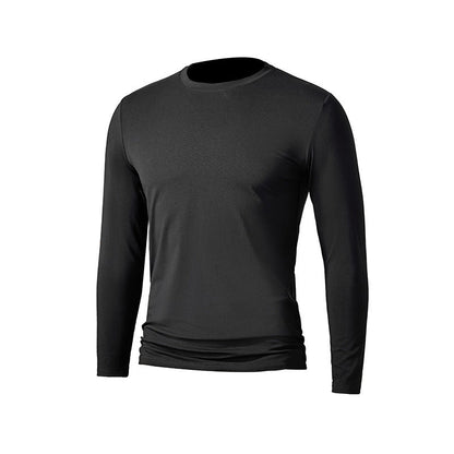 Modal Long Sleeve Men's Multi-coloured Business Bottom Shirt