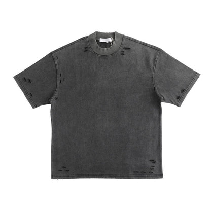 Destroyed Retro Washed Distressed Men's Tee