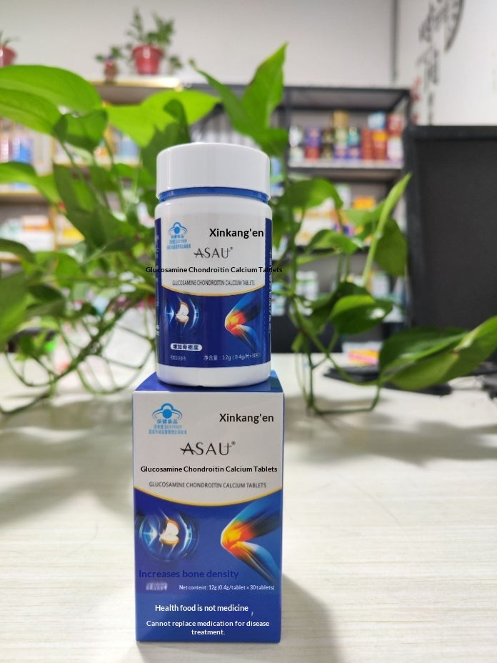 Glucosamine Chondroitin Calcium Tablets Increase Bone Density Glucosamine Health Products